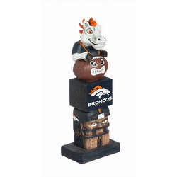 Item 421320 Denver Broncos Small Tiki Totem