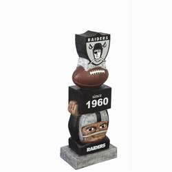 Item 421371 Oakland Raiders Vintage Tiki Totem