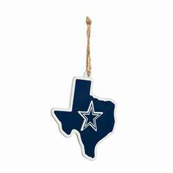 Item 421392 Dallas Cowboys State Ornament