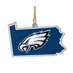 Item 421393 Philadelphia Eagles State Ornament