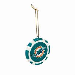 Item 421413 Miami Dolphins Token Ornament