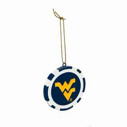 Item 421437 West Virginia University Mountaineers Token Ornament