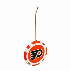 Item 421447 Philadelphia Flyers Poker Chip Ornament