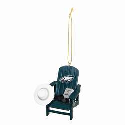 Item 421492 Philadelphia Eagles Adirondack Chair Ornament