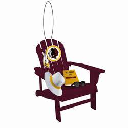Item 421494 Washington Redskins Adirondack Chair Ornament