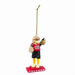 Item 421529 Atlanta Falcons Mascot Statue Ornament