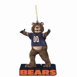 Item 421531 thumbnail Chicago Bears Mascot Statue Ornament