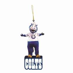 Item 421540 Indianapolis Colts Mascot Statue Ornament