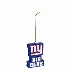 Item 421547 New York Giants Mascot Statue Ornament