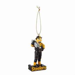 Item 421551 Pittsburgh Steelers Mascot Statue Ornament
