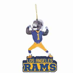 Item 421555 Los Angeles Rams Mascot Statue Ornament