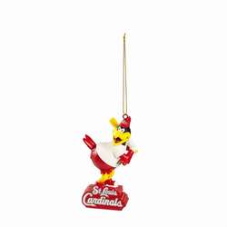 Item 421572 St. Louis Cardinals Mascot Statue Ornament