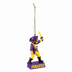 Item 421583 East Carolina University Pirates Mascot Statue Ornament