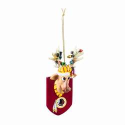 Item 421602 Washington Redskins Reindeer Ornament