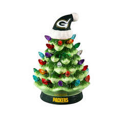 Item 421619 Green Bay Packers Ceramic Tree