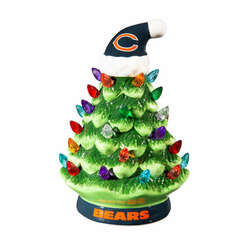 Item 421624 Chicago Bears Ceramic Tree