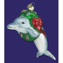 Item 425017 Christmas Dolphin Ornament