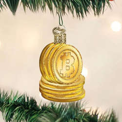 Item 425045 Bitcoin Ornament