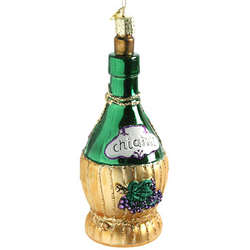 Item 425061 Chianti Bottle Ornament