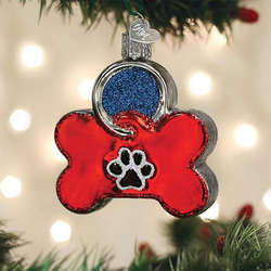 Item 425081 Dog Tag Ornament