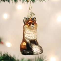 Item 425087 Red Fox Ornament