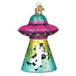 Item 425093 Cow Abduction Ornament