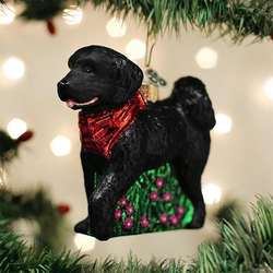 Item 425119 Black Doodle Dog Ornament