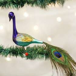 Item 425126 thumbnail Magnificent Peacock Clip-On Ornament