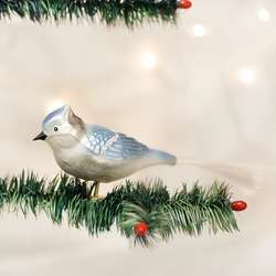 Item 425134 Blue Jay Clip-On Ornament