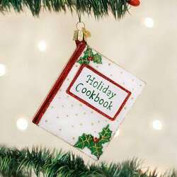 Item 425184 Holiday Cookbook Ornament