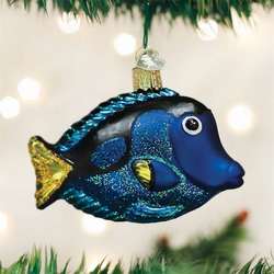 Item 425198 Pacific Blue Tang Ornament