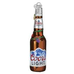 Item 425207 Holiday Coors Light Bottle Ornament