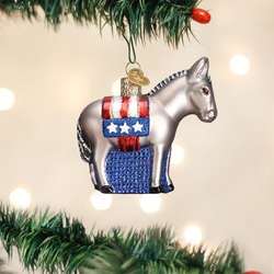 Item 425248 thumbnail Democratic Donkey Ornament