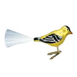 Item 425297 thumbnail Western Goldfinch Clip-On Ornament
