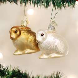 Item 425305 Cottontail Bunny Ornament