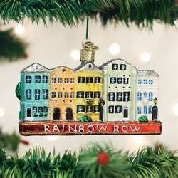 Item 425307 Rainbow Row Charleston South Carolina Ornament