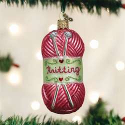 Item 425345 Knitting Yarn Ornament