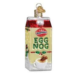 Item 425352 thumbnail Eggnog Carton Ornament