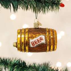 Item 425356 Beer Keg Ornament