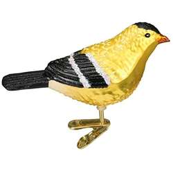 Item 425405 American Goldfinch Clip-On Ornament