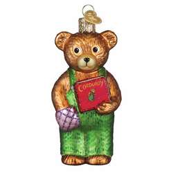 Item 425477 Corduroy Holding Book Ornament