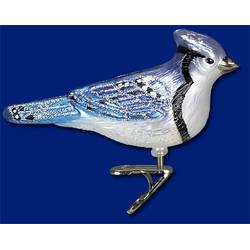 Item 425505 Stylized Blue Jay Ornament