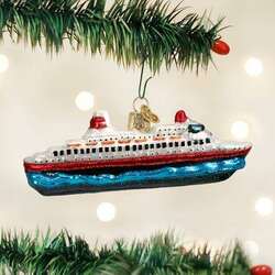 Item 425544 Cruise Ship Ornament
