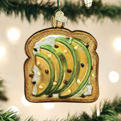 Item 425594 Avocado Toast Ornament