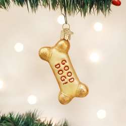 Item 425613 thumbnail Good Dog Dog Biscuit Ornament