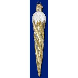 Item 425620 Golden Icicle Ornament