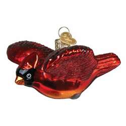 Item 425630 Cardinal In Flight Ornament