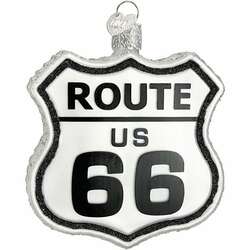 Item 425639 Historic U.S. Route 66 Sign Ornament