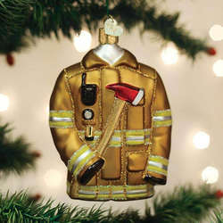 Item 425640 thumbnail Firefighter's Coat Ornament