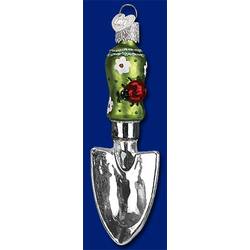 Item 425670 Garden Trowel With Flowers and Ladybug Ornament